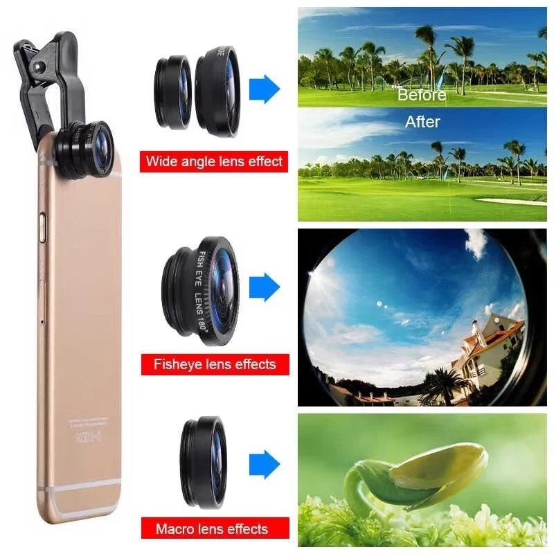 Kit Lenti 3 in 1 per Smartphon - Fishing Camera recensione e prezzo