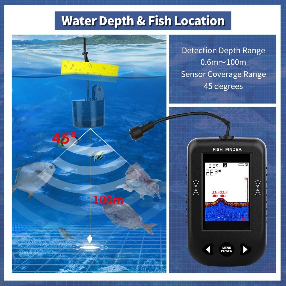 Ecoscandaglio Portatile Erchan - Fishing Depth Finder recensione e prezzo